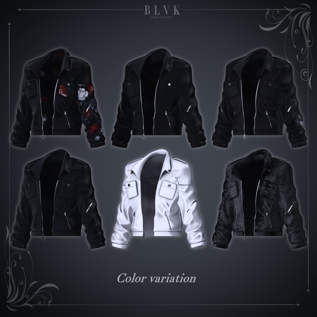 「BLVK S6 Fullset」オリジナル3Dモデル