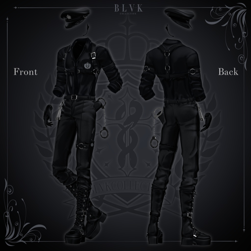 「BLVK S6 Fullset」オリジナル3Dモデル