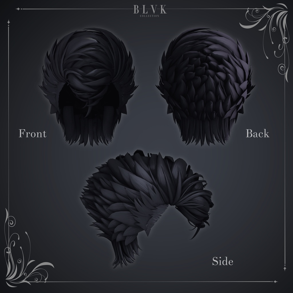 「BLVK S6 Fullset」オリジナル3Dモデル