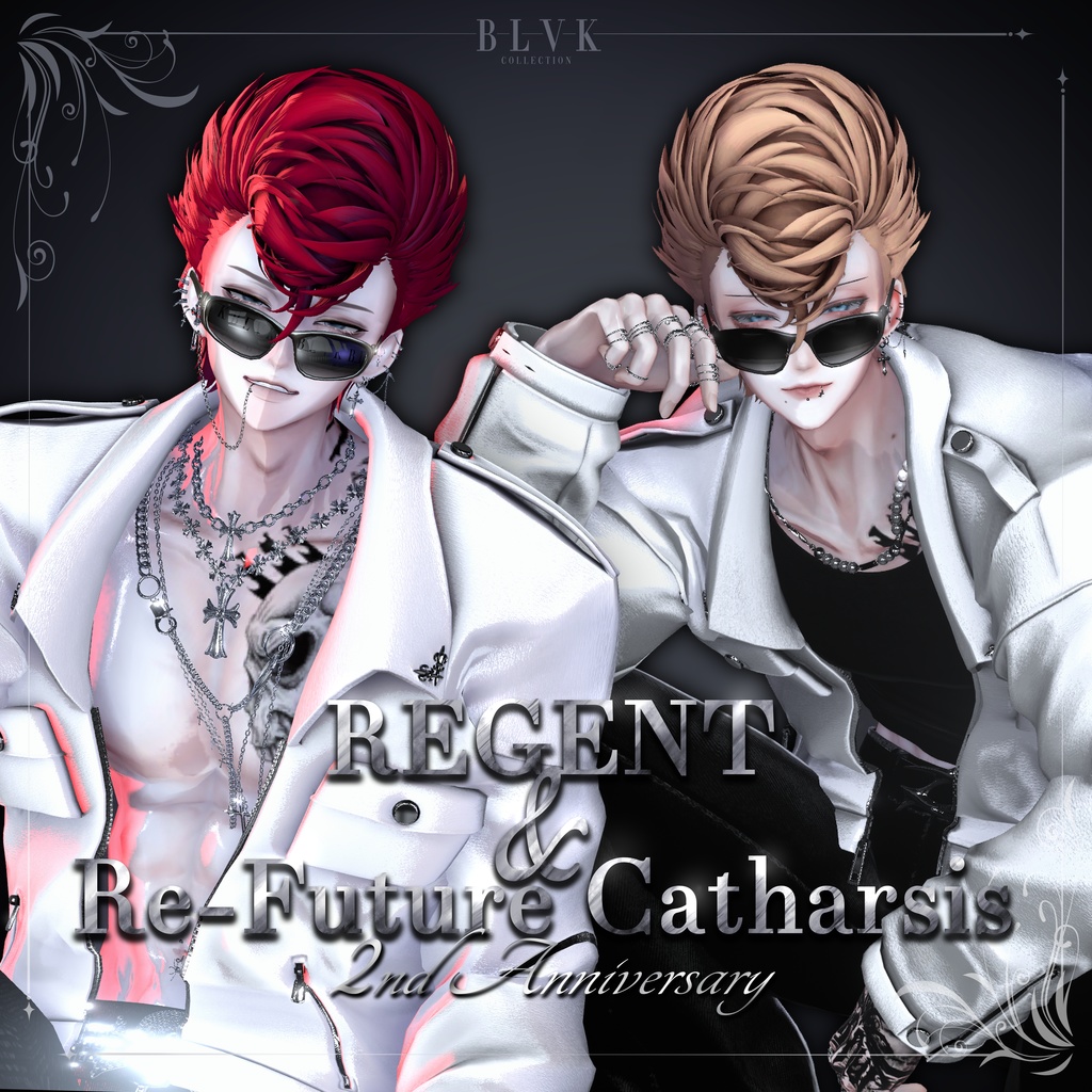 【23アバター対応】「REGENT」&「Re-Future Catharsis」オリジナル3Dモデル
