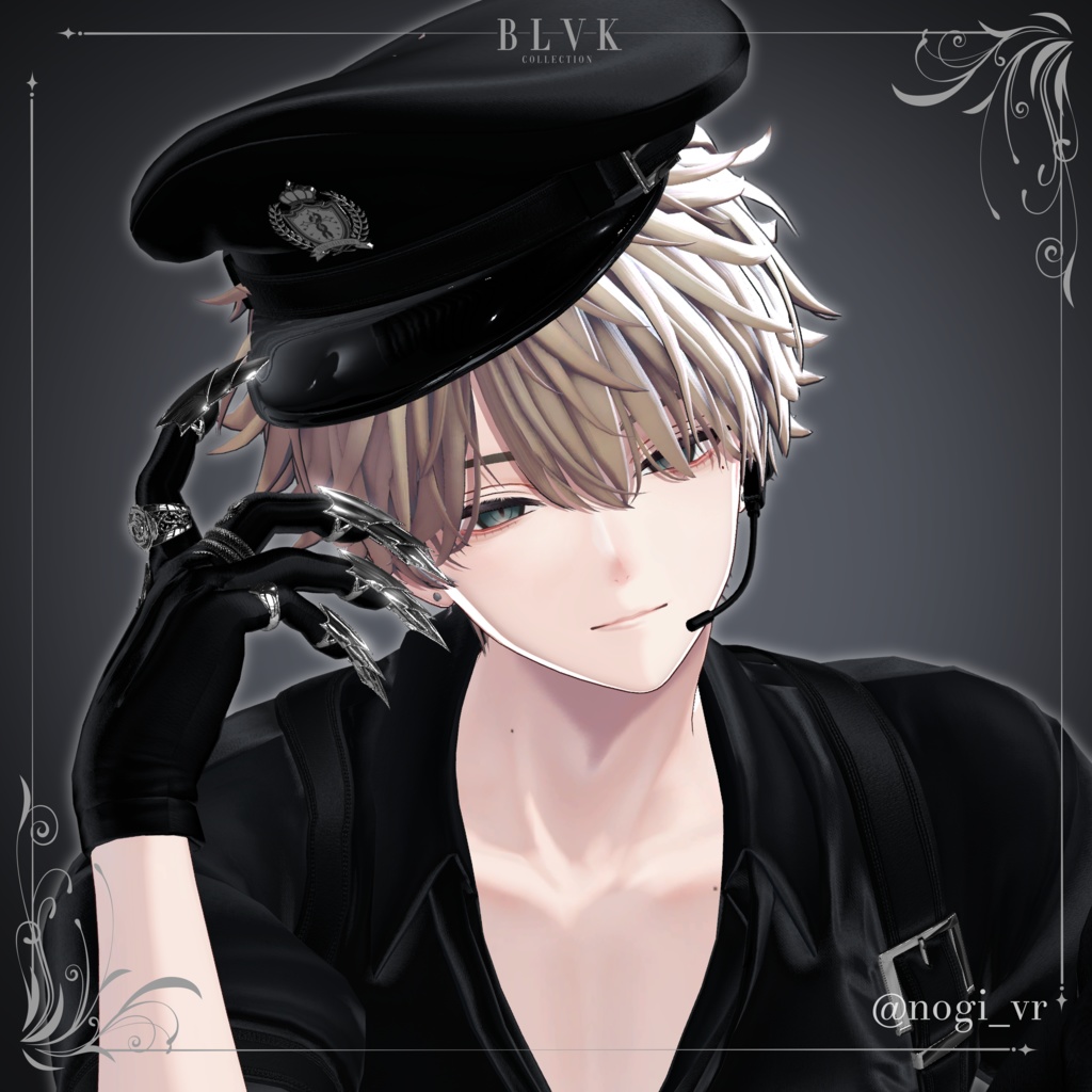 【18アバター対応】「Les Pointus」オリジナル3Dモデル