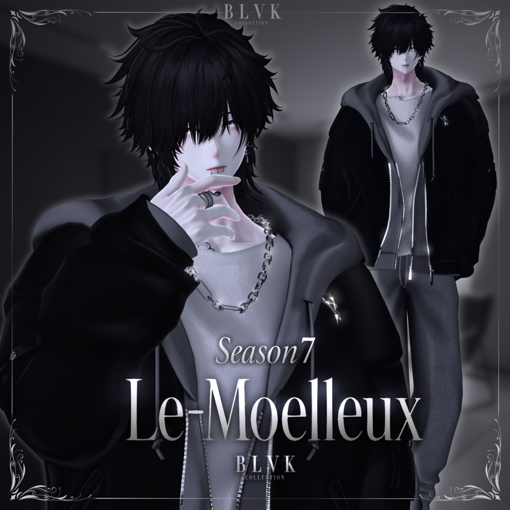 【24アバター対応】「Le-Moelleux」オリジナル3D衣装