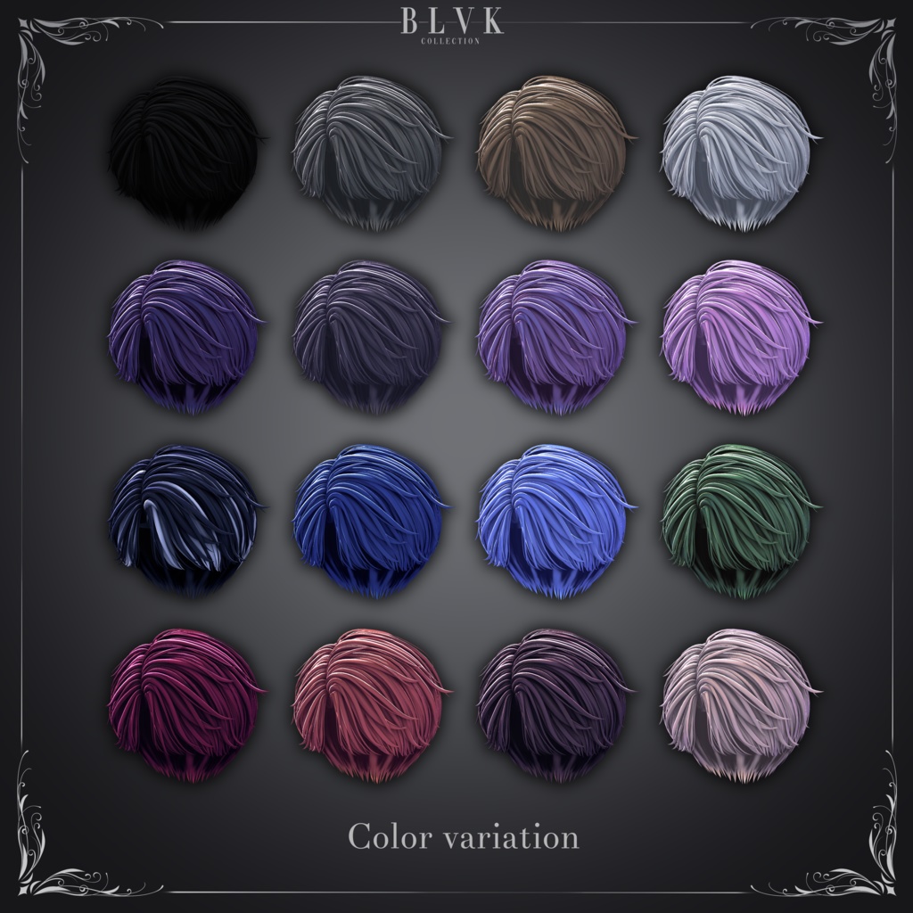 「BLVK S7 Fullset」オリジナル3Dモデル