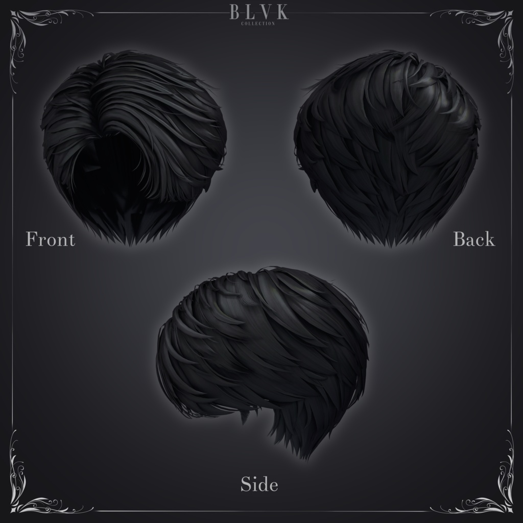 「BLVK S7 Fullset」オリジナル3Dモデル