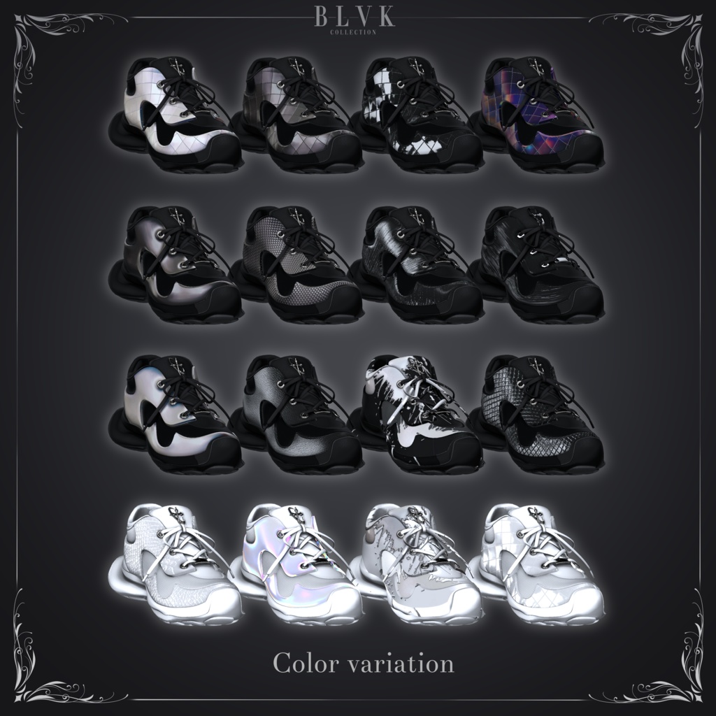 「BLVK S7 Fullset」オリジナル3Dモデル