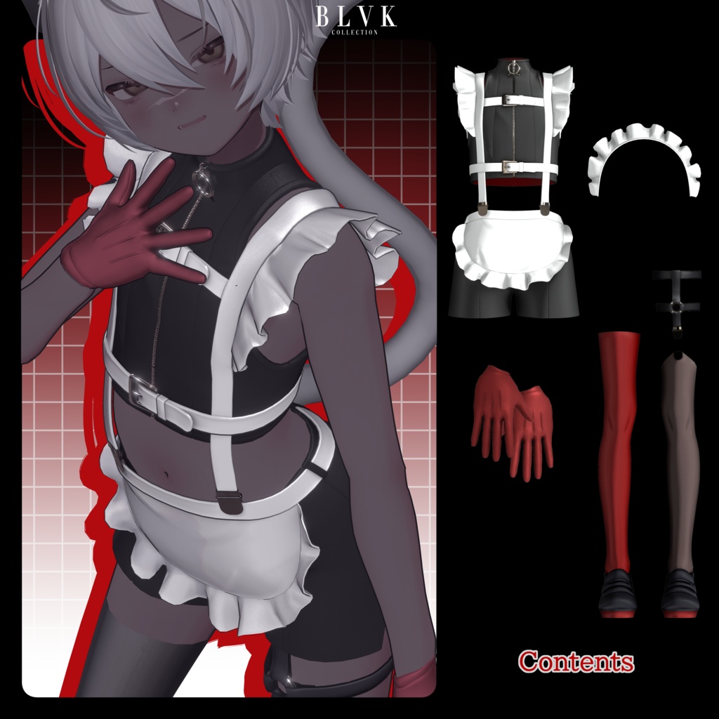 「BLVK S7 Fullset」オリジナル3Dモデル