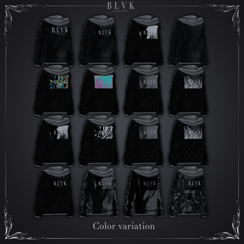 「BLVK S7 Fullset」オリジナル3Dモデル