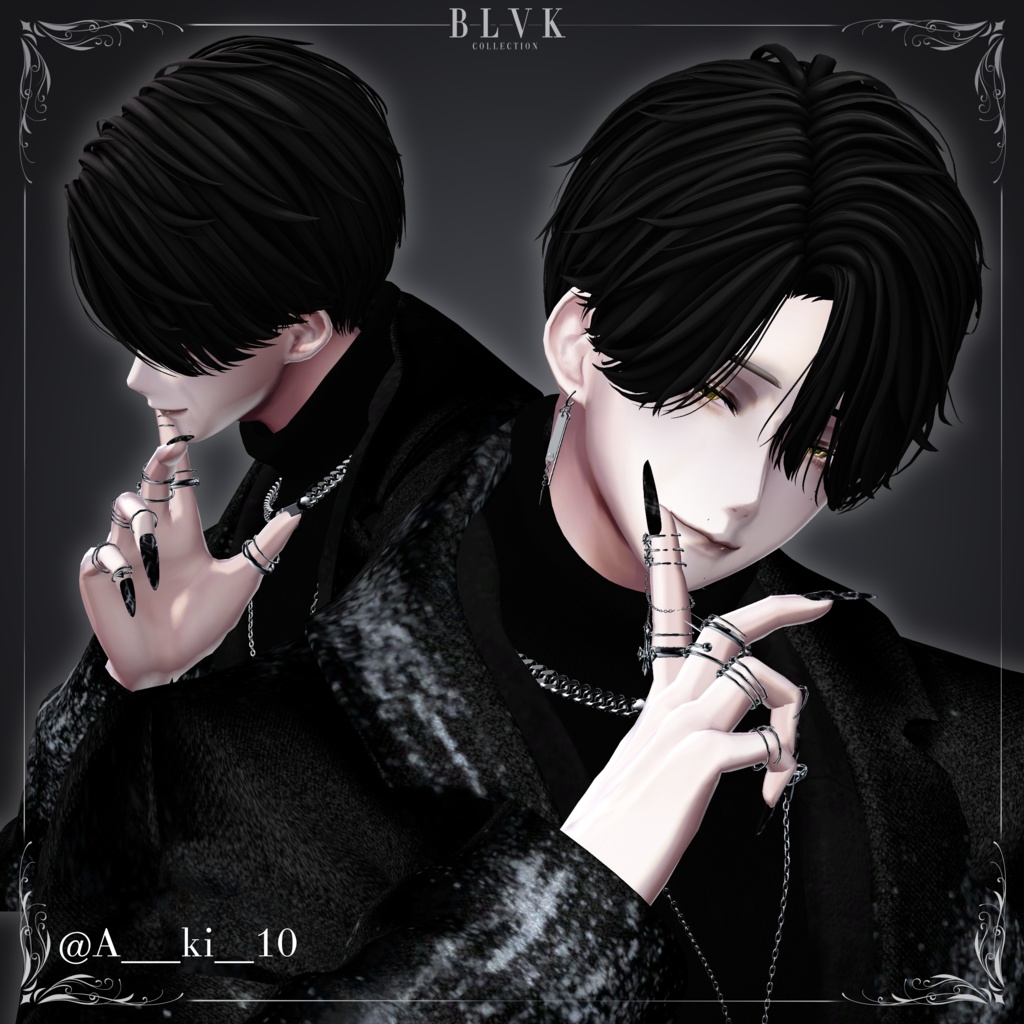 「BLVK S7 Fullset」オリジナル3Dモデル