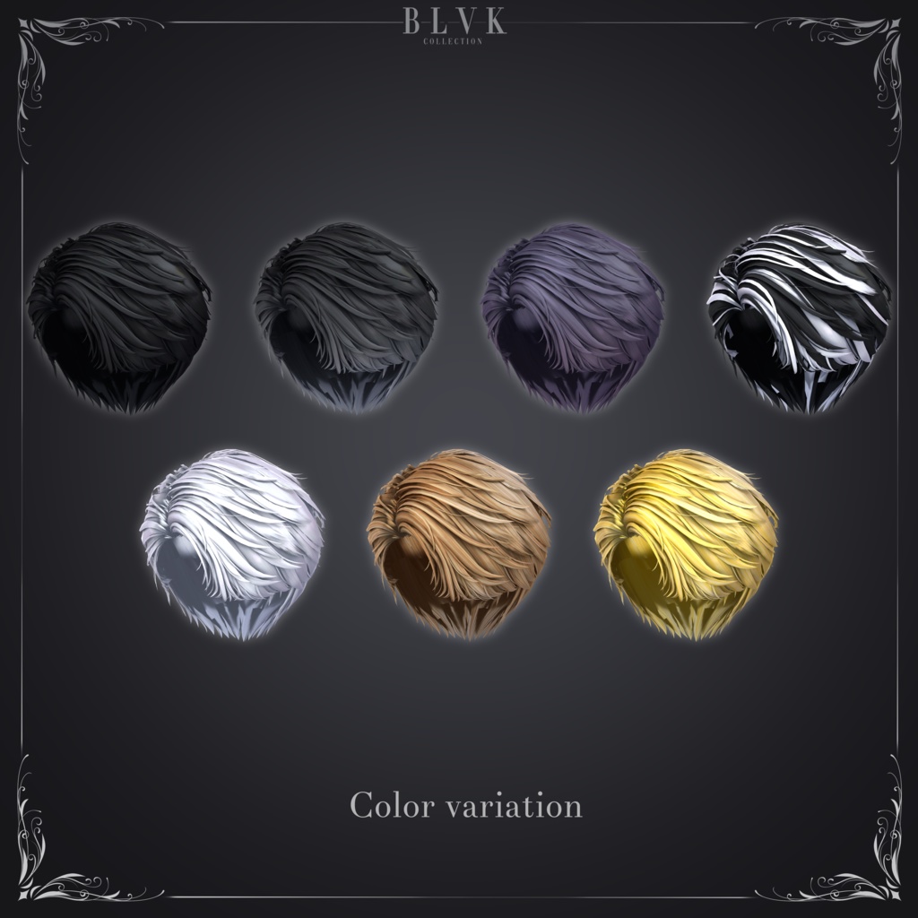 「BLVK S7 Fullset」オリジナル3Dモデル