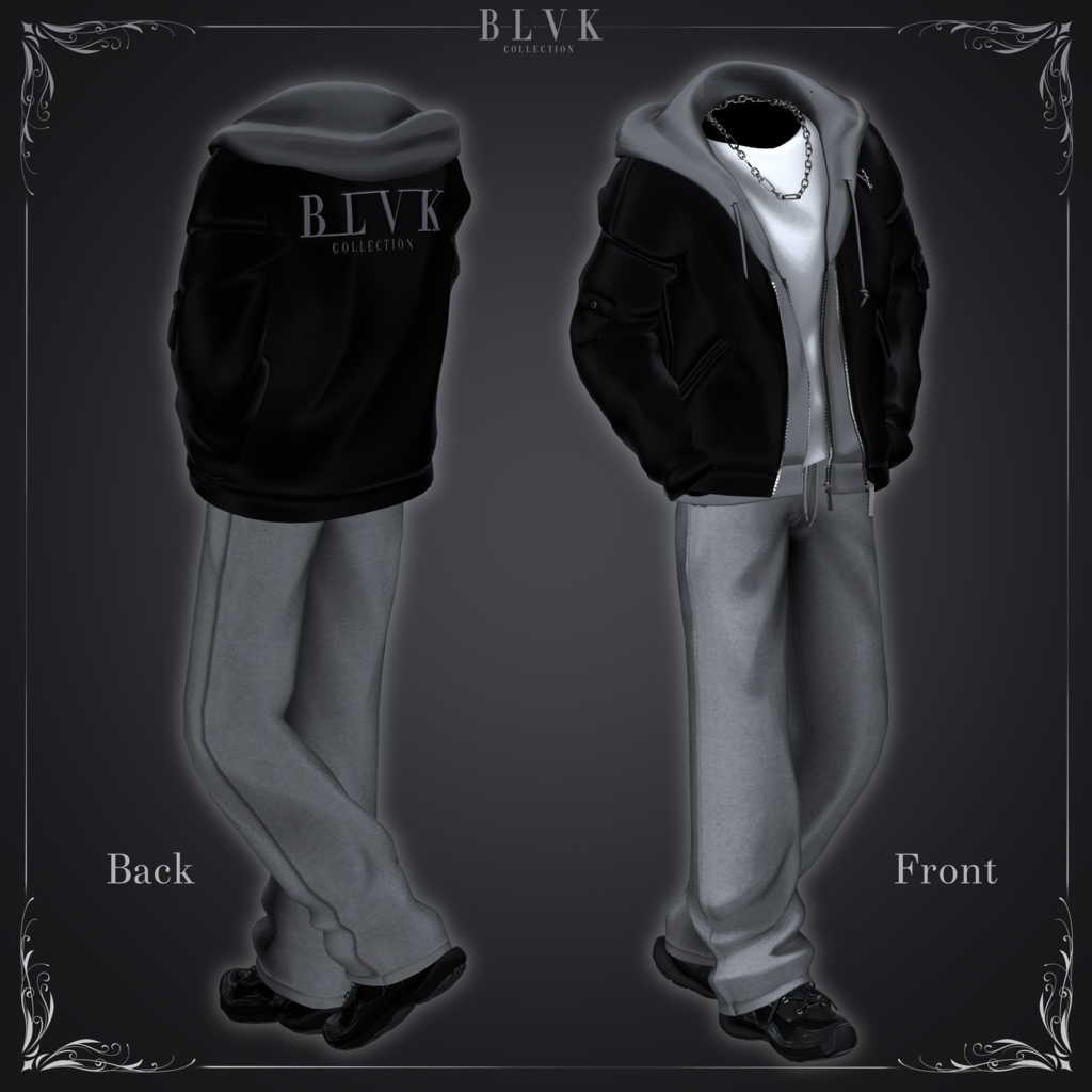 「BLVK S7 Fullset」オリジナル3Dモデル
