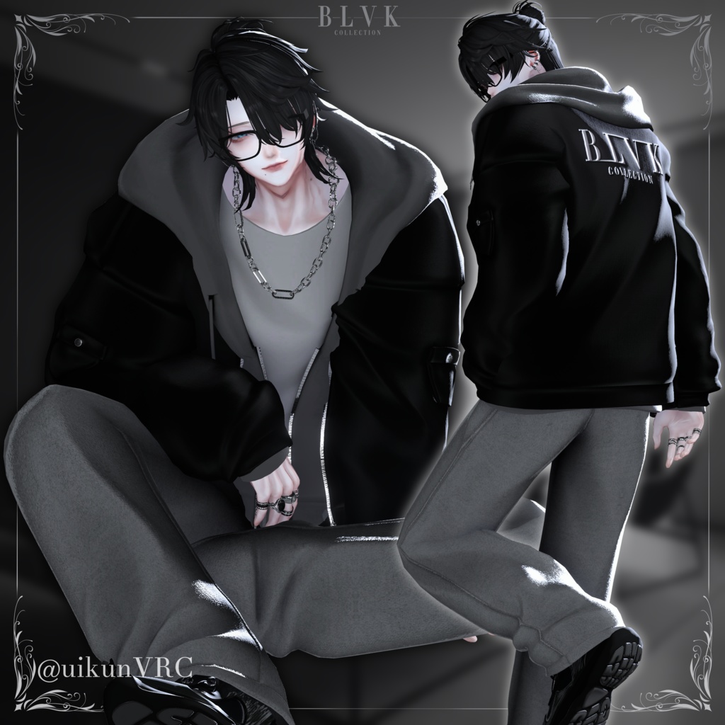 「BLVK S7 Fullset」オリジナル3Dモデル