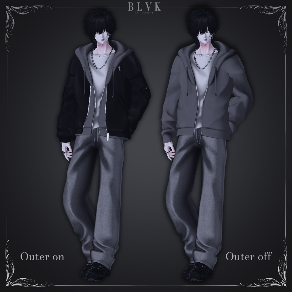 「BLVK S7 Fullset」オリジナル3Dモデル