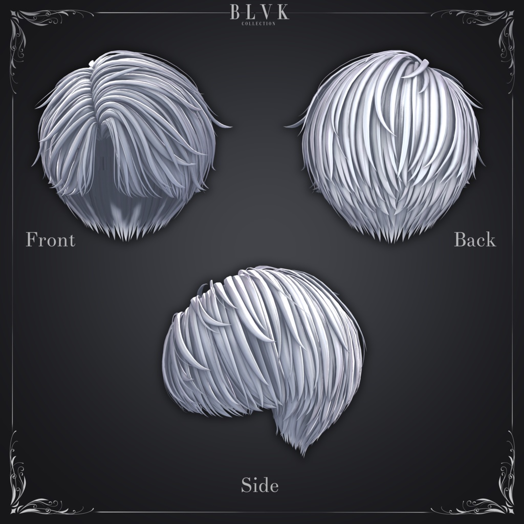 「BLVK S7 Fullset」オリジナル3Dモデル