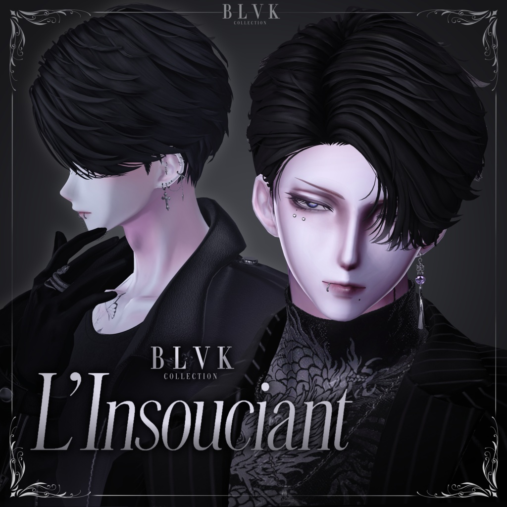 「BLVK S7 Fullset」オリジナル3Dモデル