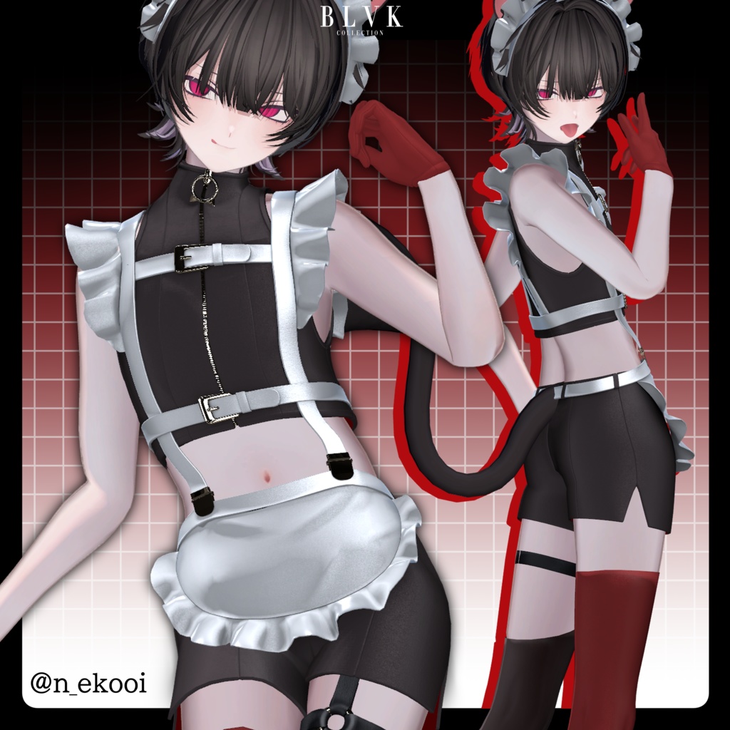 【清水アきナ×BLVK】「Akina」オリジナル3D衣装