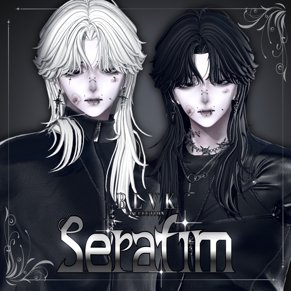 【26アバター対応】「SERAFIM」オリジナル3Dモデル