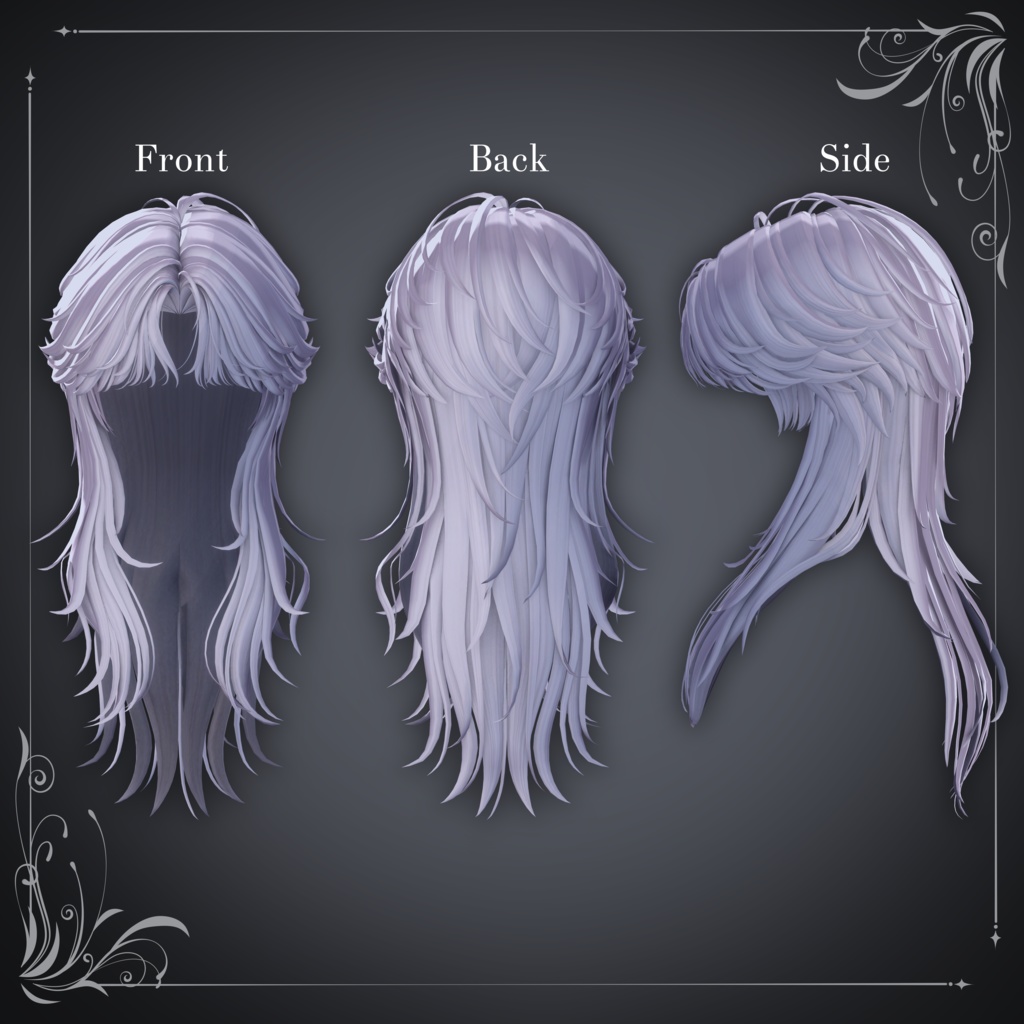 【26アバター対応】「SERAFIM」オリジナル3Dモデル