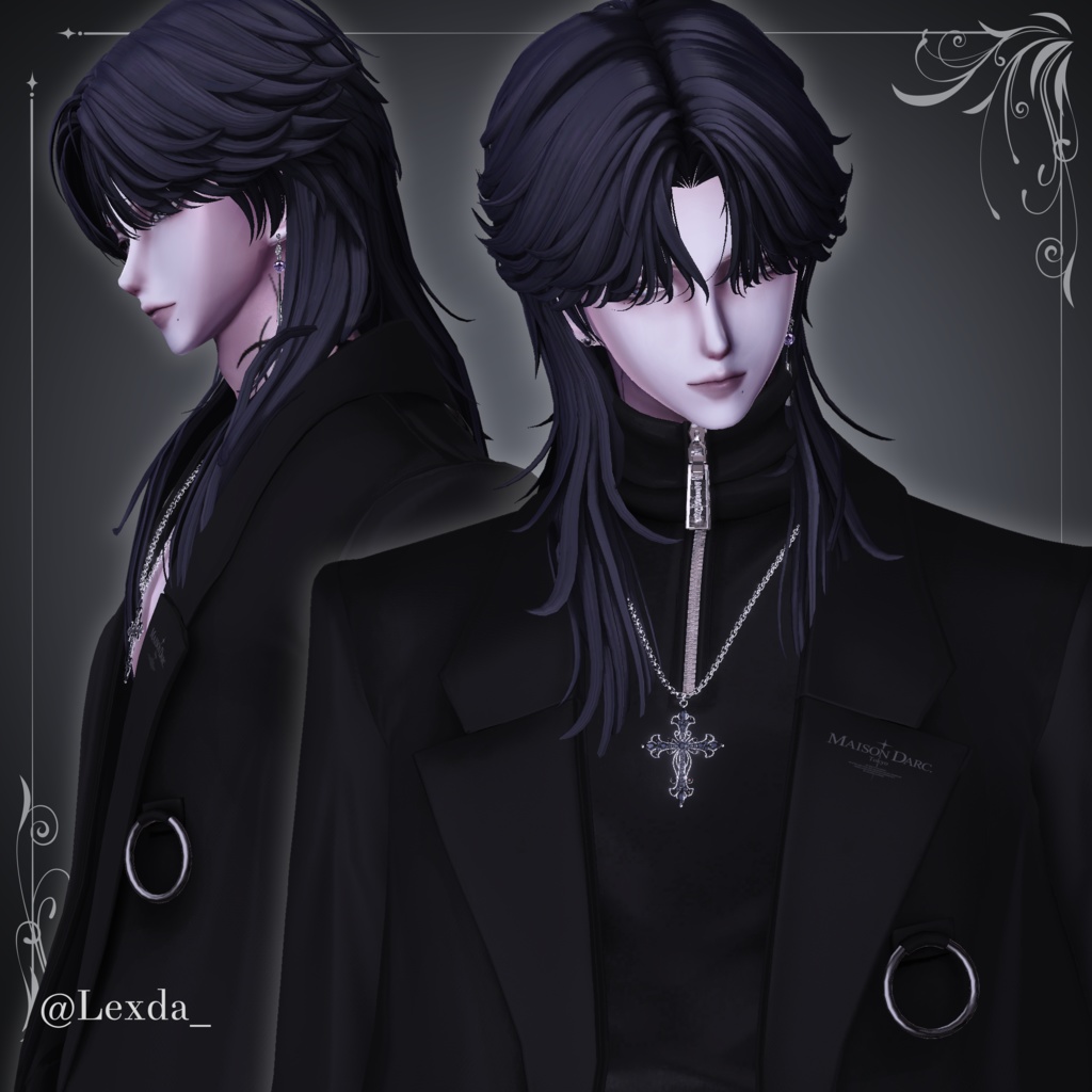 【26アバター対応】「SERAFIM」オリジナル3Dモデル