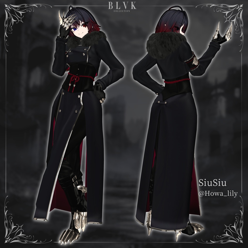 【Anoyo×BLVK】「Volkov」オリジナル3Dモデル