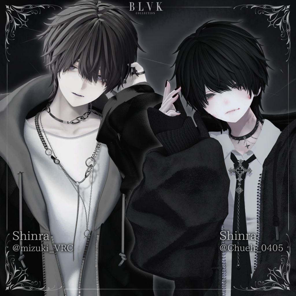 「BLVK S8 Fullset」オリジナル3Dモデル