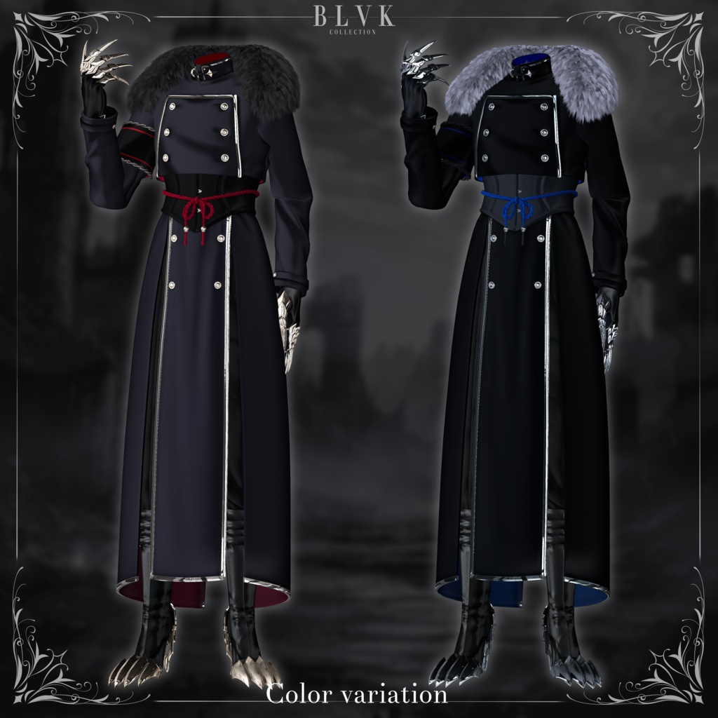 「BLVK S8 Fullset」オリジナル3Dモデル