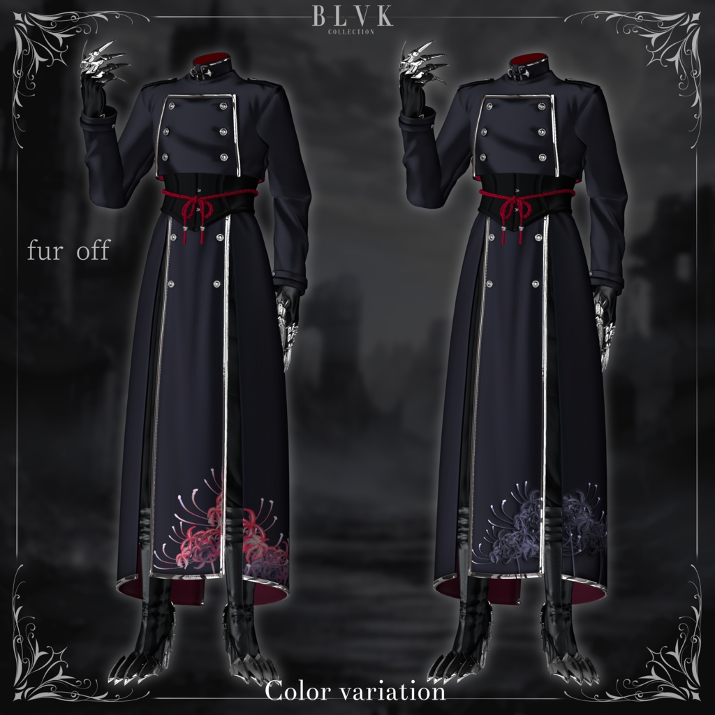 「BLVK S8 Fullset」オリジナル3Dモデル