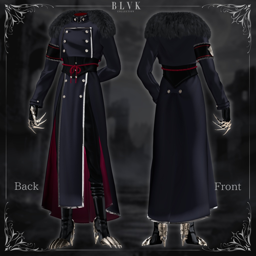 「BLVK S8 Fullset」オリジナル3Dモデル