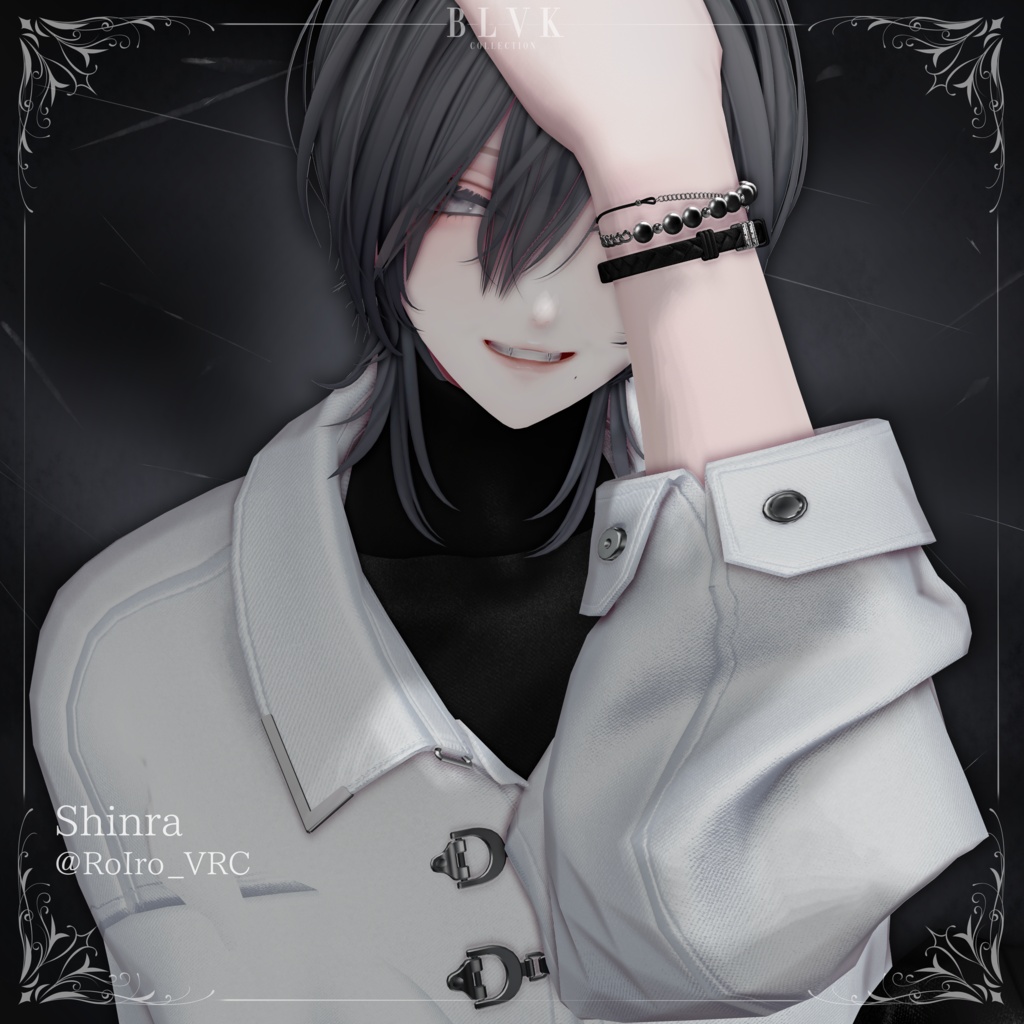 【FREE】「BLVK Bracelet」オリジナル3Dモデル