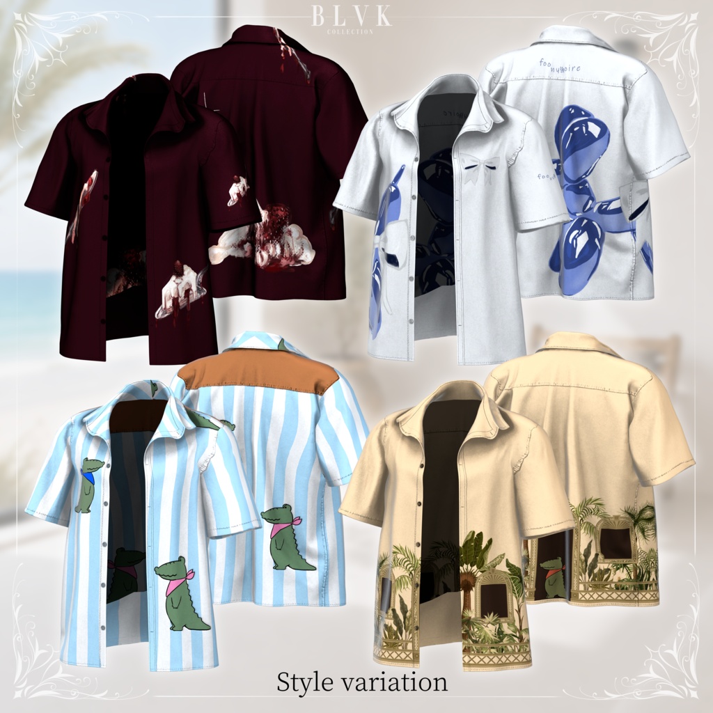 【SUMMER SALE】「Laguna」オリジナル3Dモデル