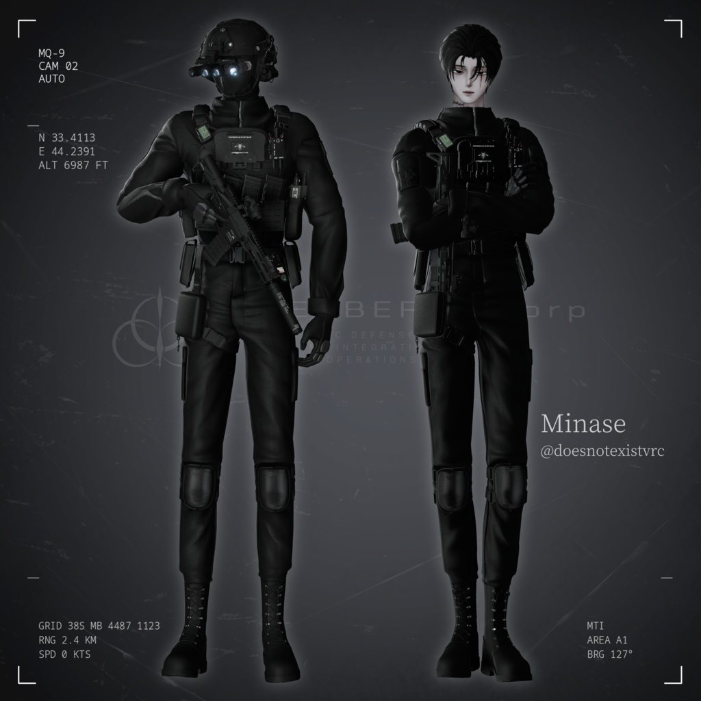 【SALE】「Cerberus Protocol」オリジナル3Dモデル