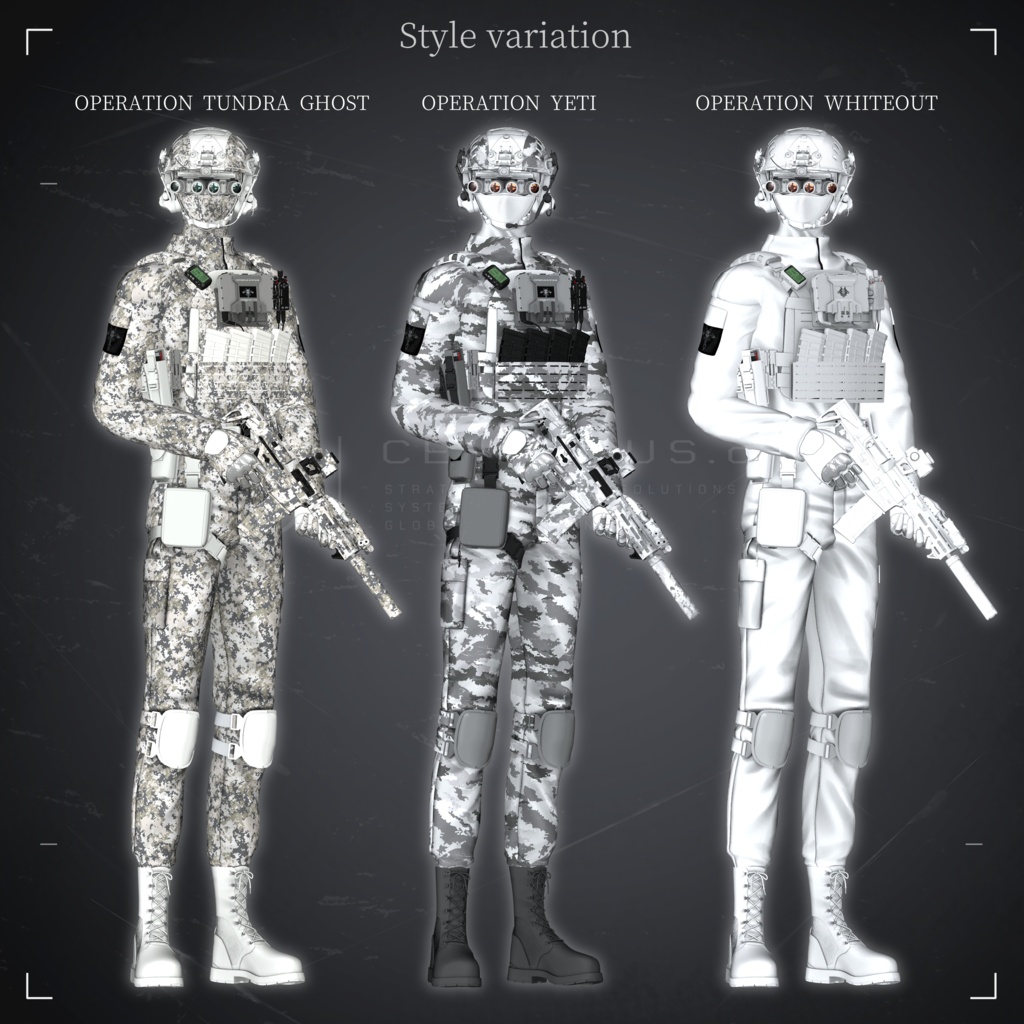 「BLVK S9 Fullset」オリジナル3Dモデル