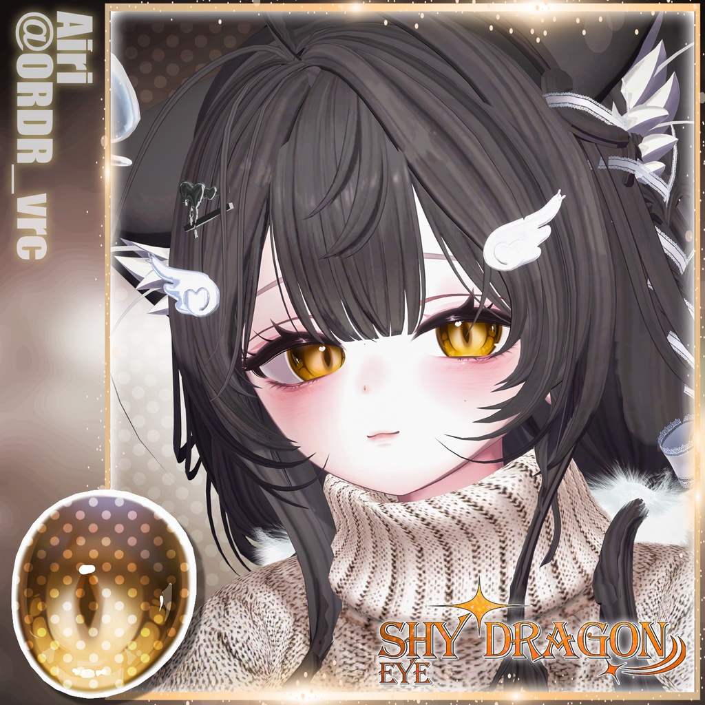 ✧【11 Avatars】 Shy Dragon Eye Textures ✧
