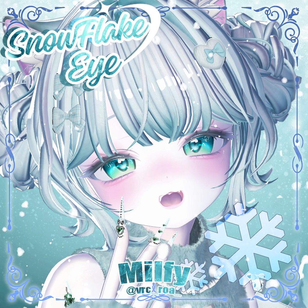 Big Sele!! ✧【 11 Avatars 】 Snowflake Eye Textures _ 28 Color✧