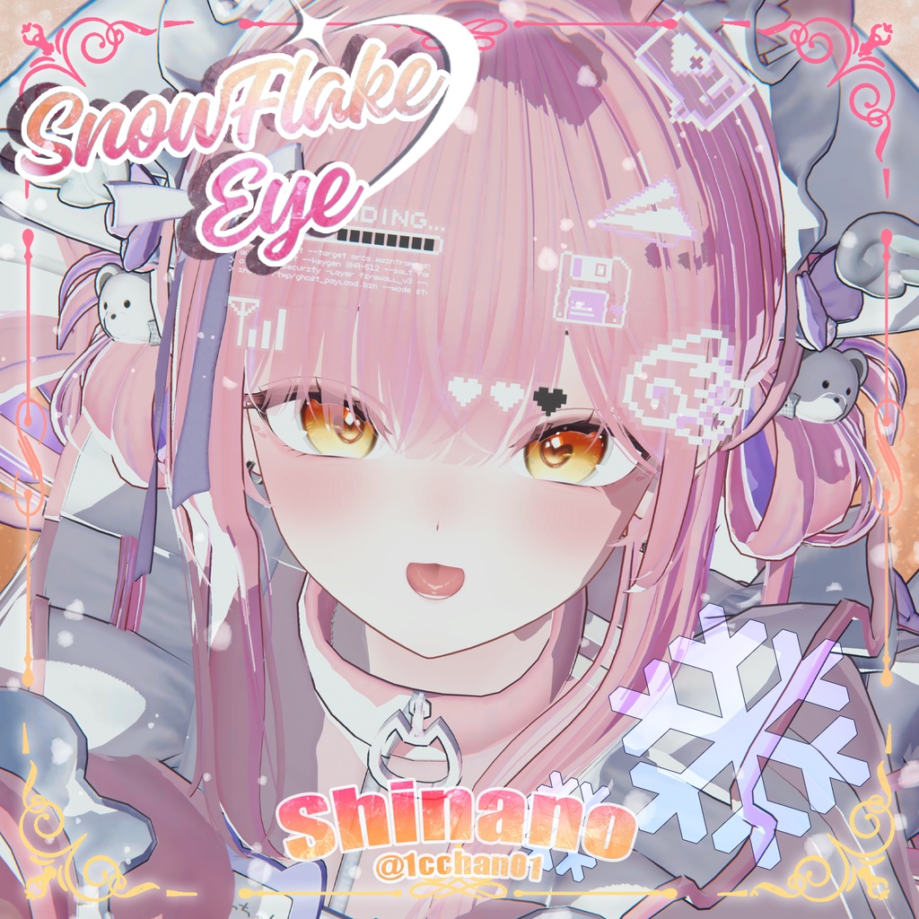 Big Sele!! ✧【 11 Avatars 】 Snowflake Eye Textures _ 28 Color✧