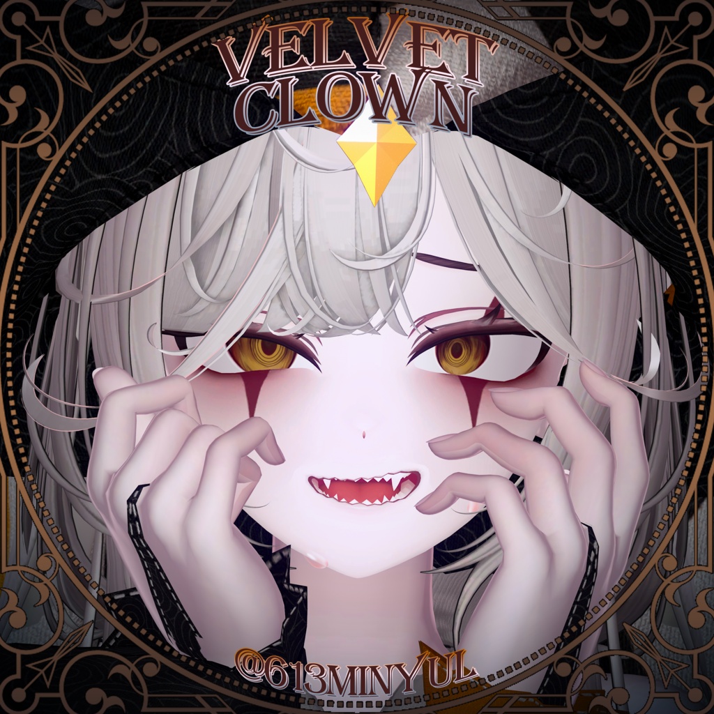 ✧ Velvet Clown_Makeup_Body+Eye Texture+Shader✧