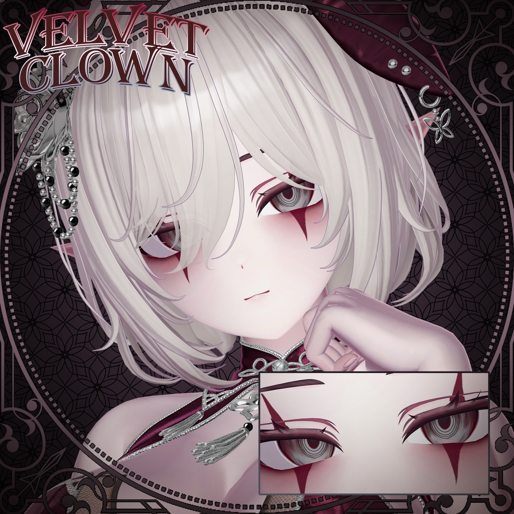 ✧ Velvet Clown_Makeup_Body+Eye Texture+Shader✧