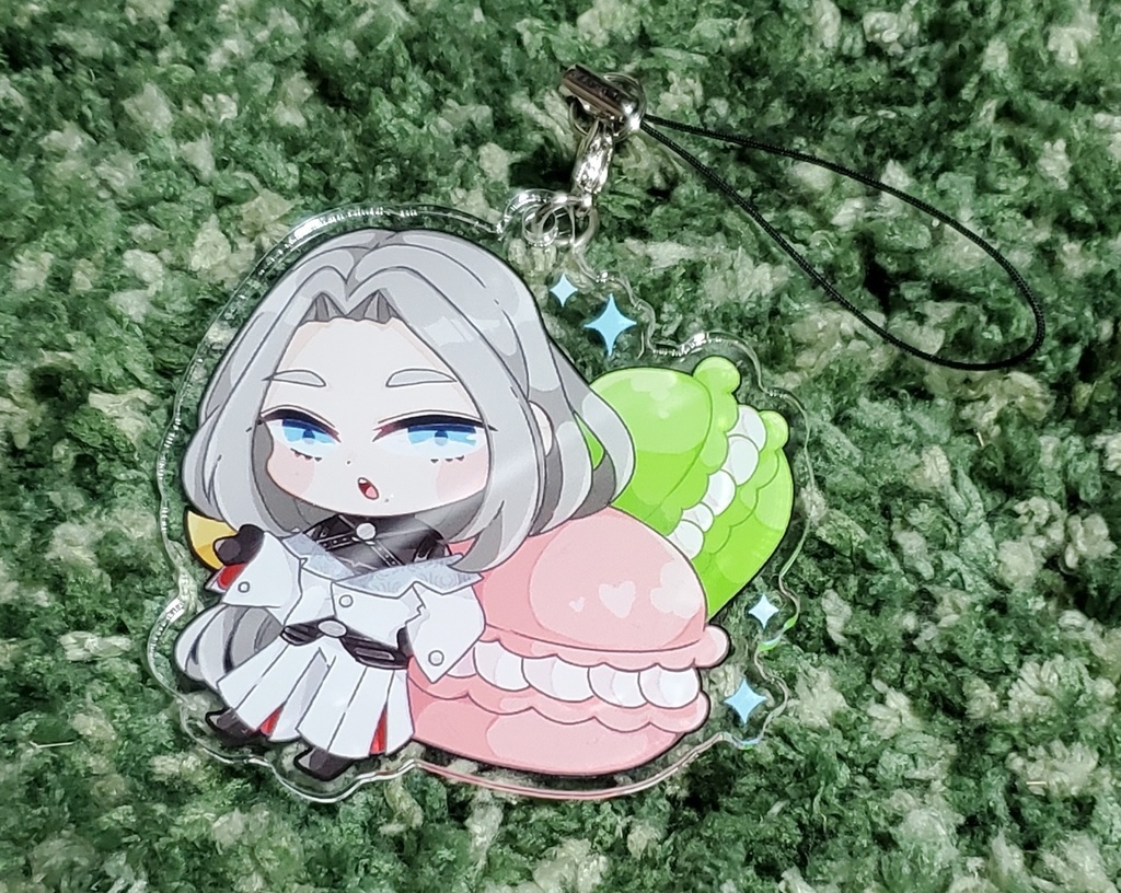 一文字スイーツアクリルキーホルダー