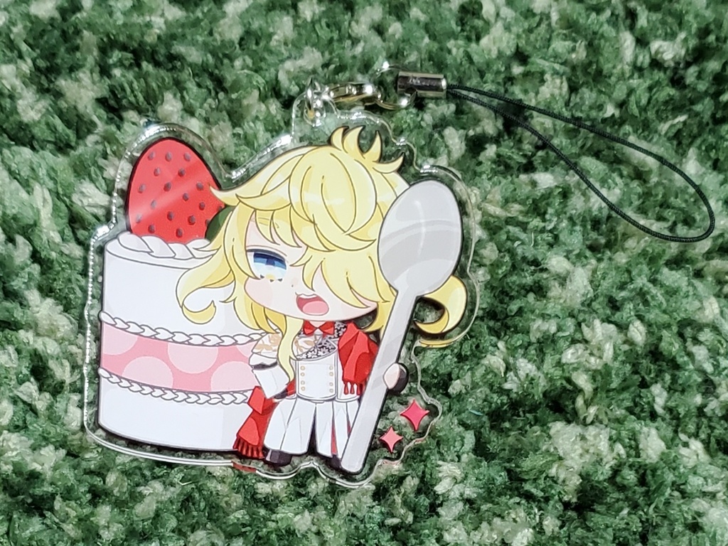 一文字スイーツアクリルキーホルダー