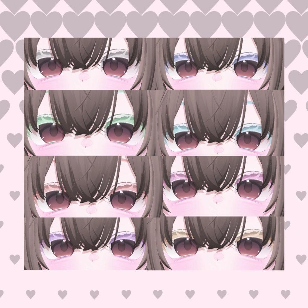輝夜ちゃん対応 Make up texture