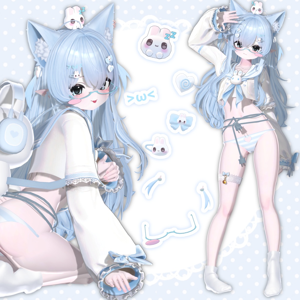 SALE 〜8/9 萌えっ! うさたん(՞>⩊<՞)