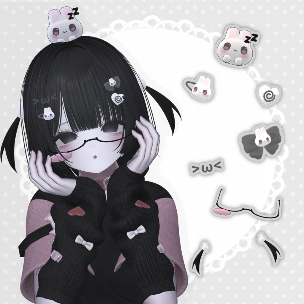 SALE 〜8/9 萌えっ! うさたん(՞>⩊<՞)