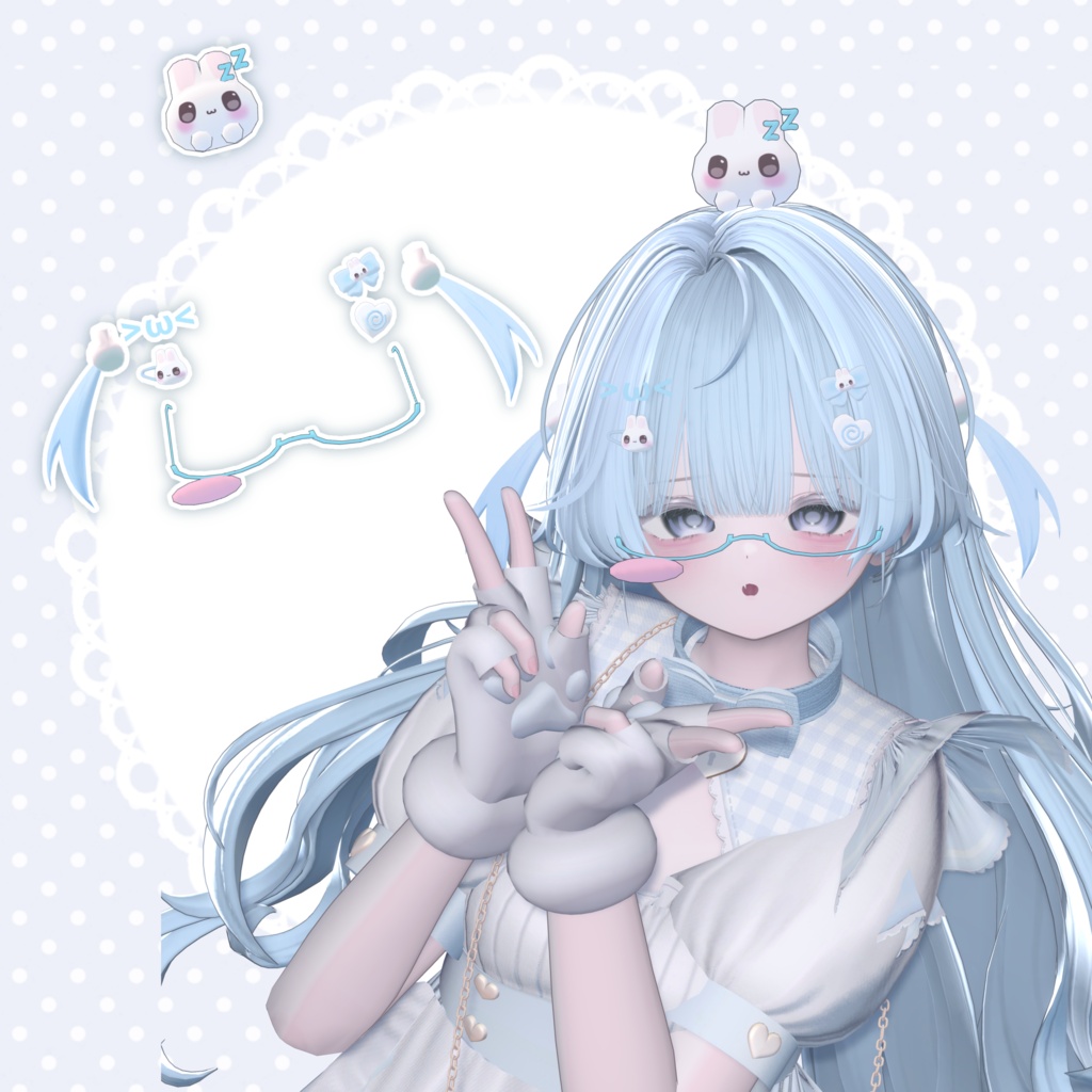 SALE 〜8/9 萌えっ! うさたん(՞>⩊<՞)