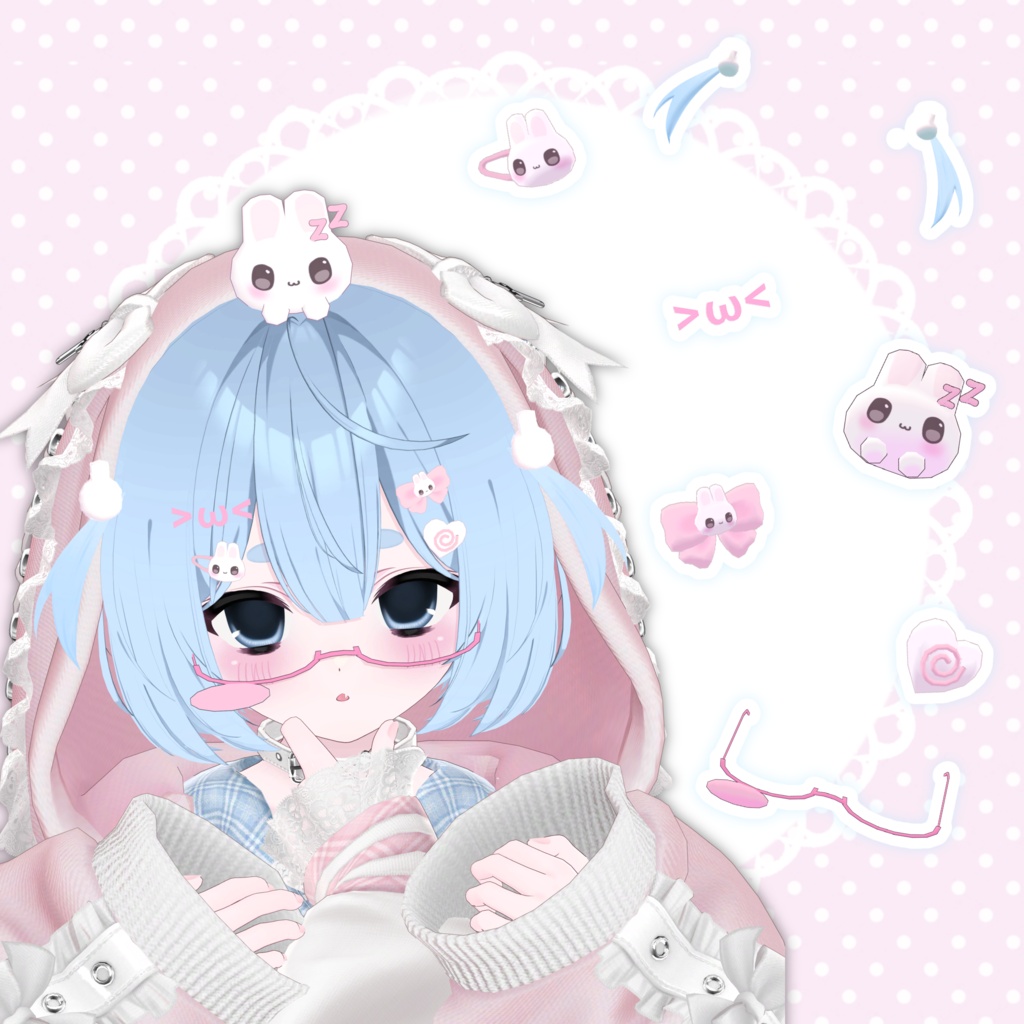 SALE 〜8/9 萌えっ! うさたん(՞>⩊<՞)