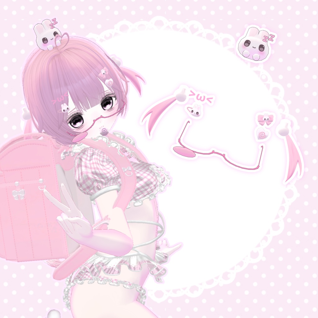 SALE 〜8/9 萌えっ! うさたん(՞>⩊<՞)