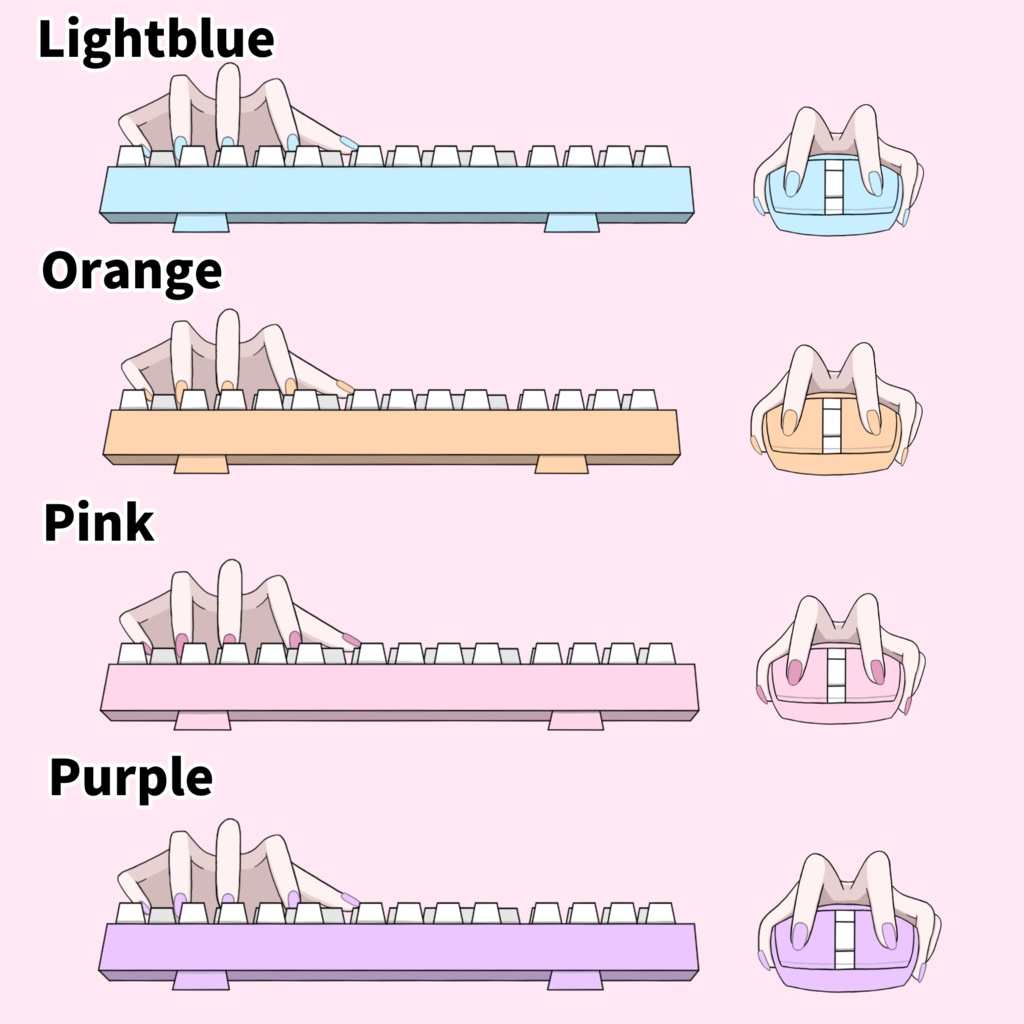 連動型キーボード&マウス