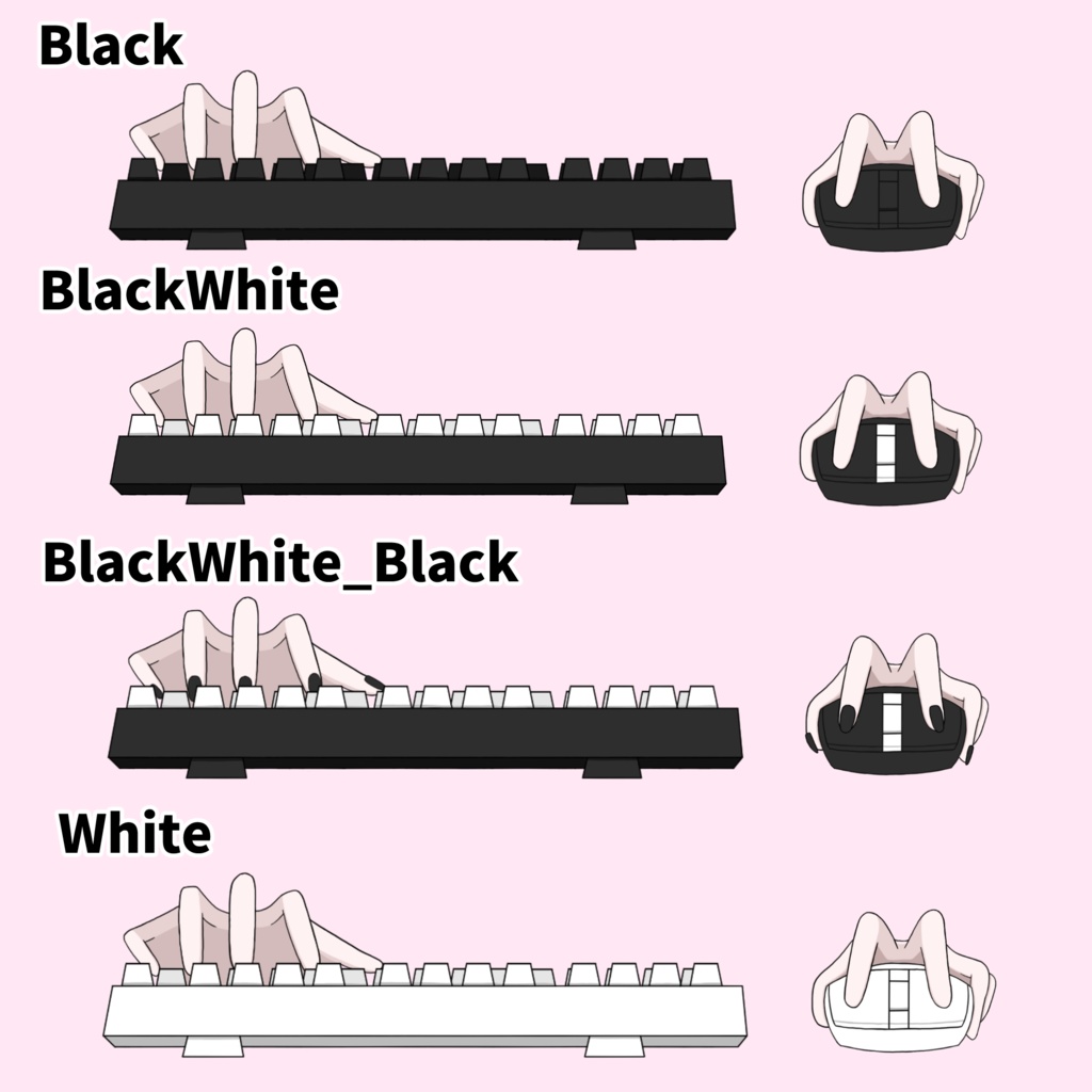 連動型キーボード&マウス