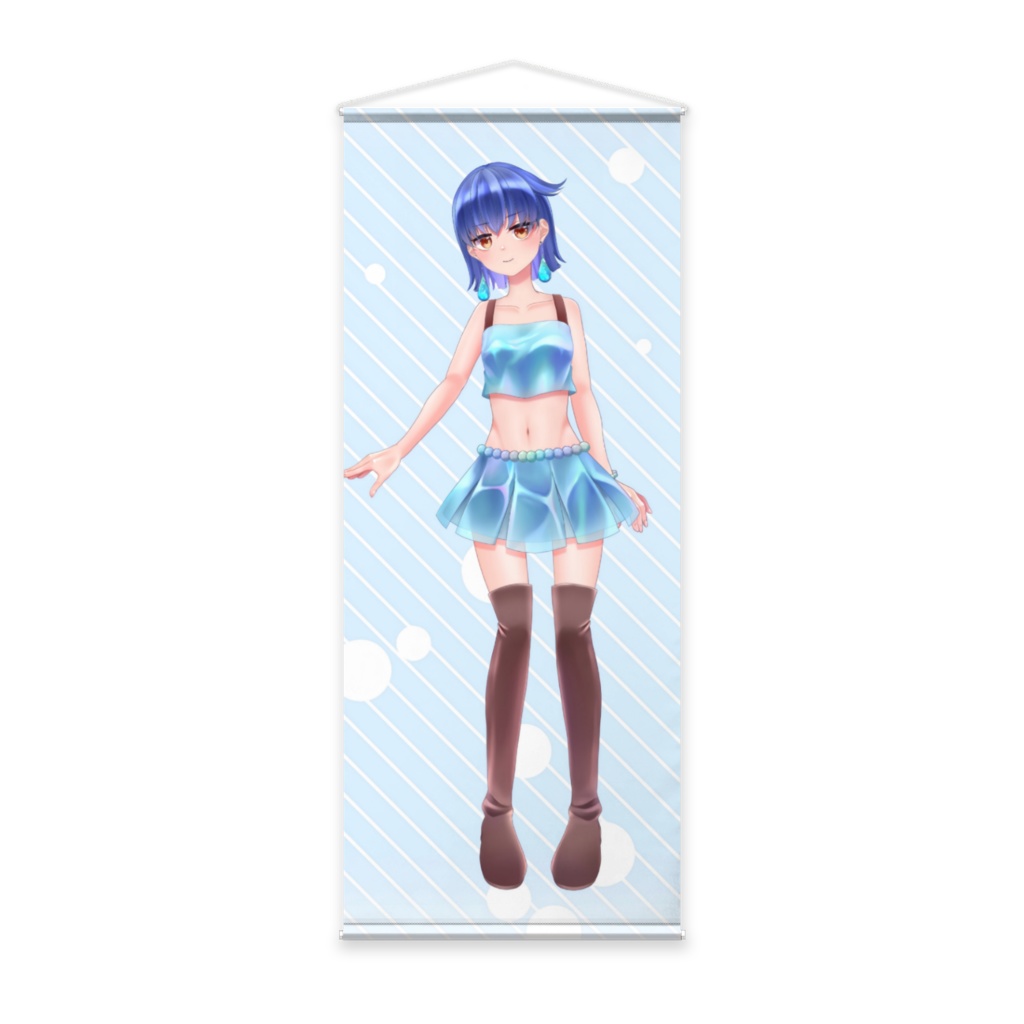 等身大雨タペストリー
