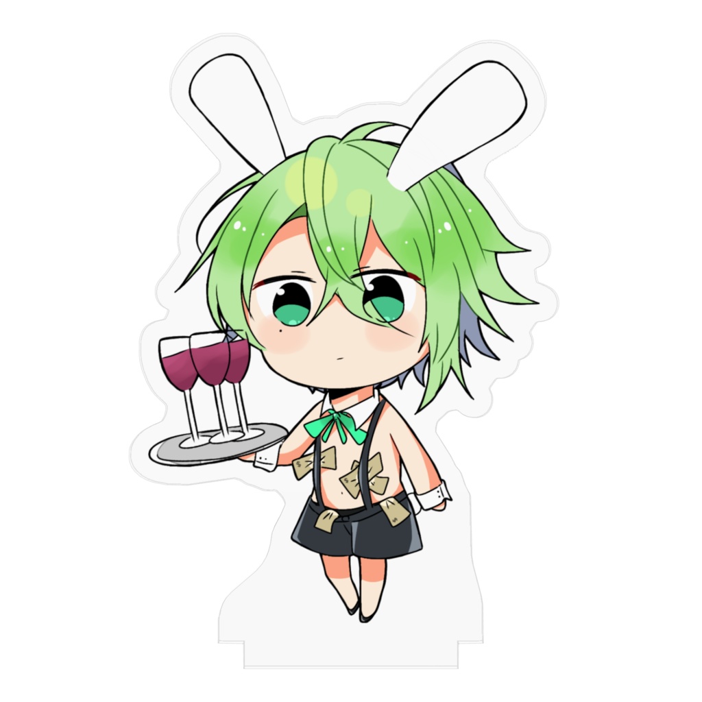 ちびバニーアクスタ(リンドウ)