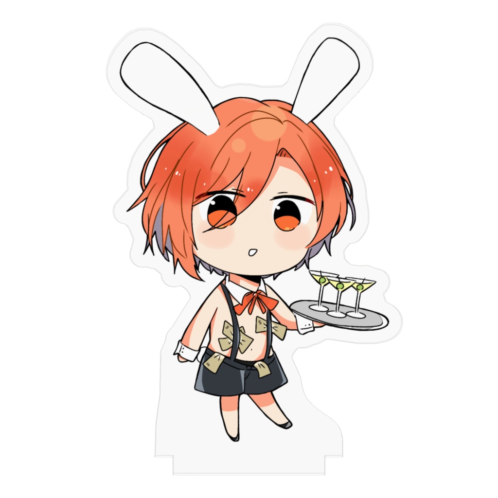 ちびバニーアクスタ(メノウ)