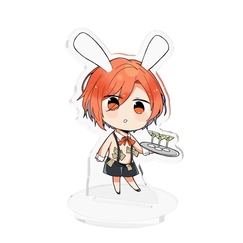 ちびバニーアクスタ(メノウ)